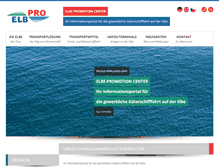 Tablet Screenshot of elbpro.com